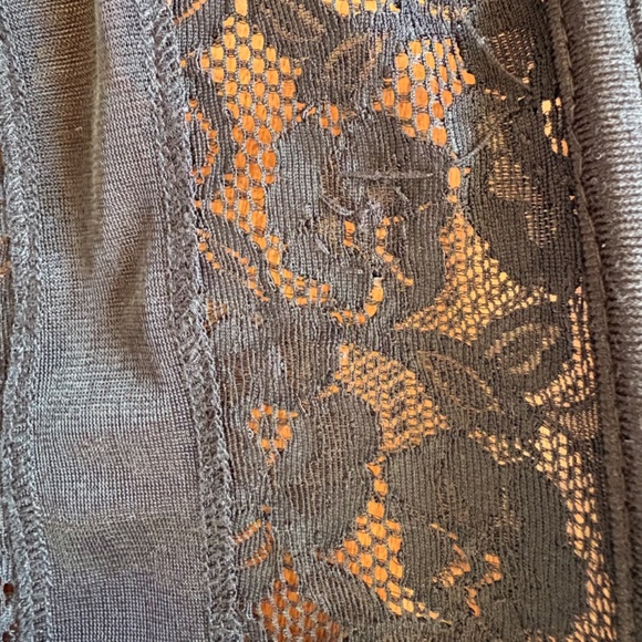 The Escanté Collection Vintage Black Lace Garter Bustier Lingerie Top Size M - Picture 9 of 12